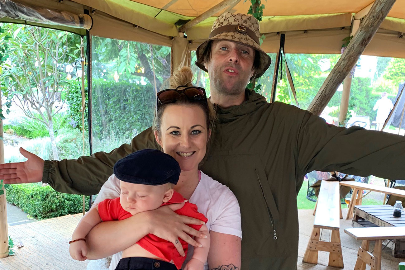 ‘He was such a cool guy!’ How Liam Gallagher charmed Stef and her ‘epic’ baby