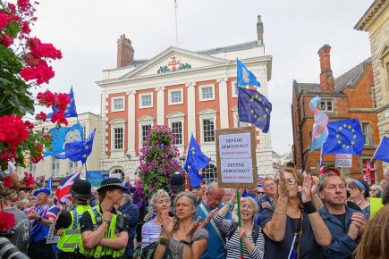 Video and pix: York People’s Parliament attracts cheering crowds – and the occasional heckler