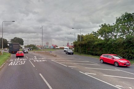 Four vehicle crash on York ring road