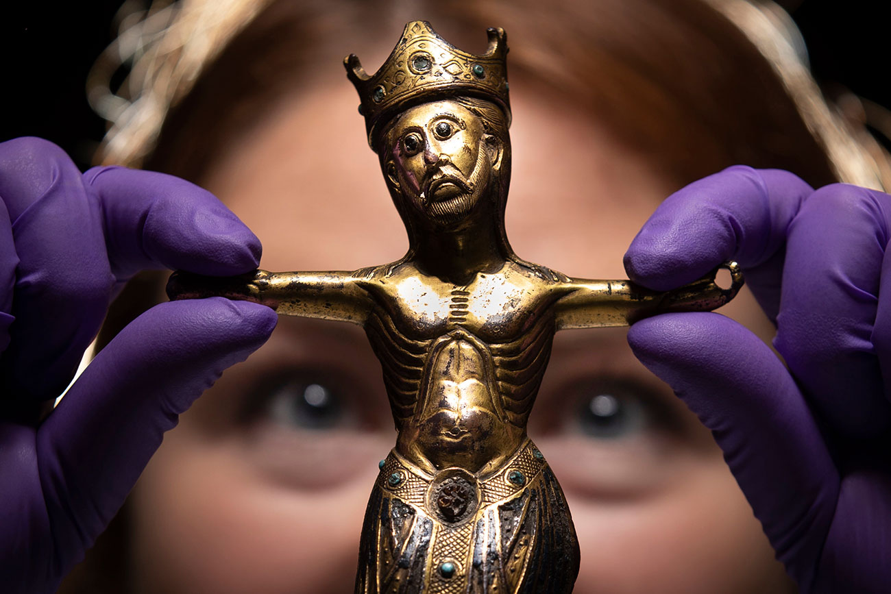 ‘Incredibly rare’ 800-year-old figure of Christ returns to York after nearly two centuries