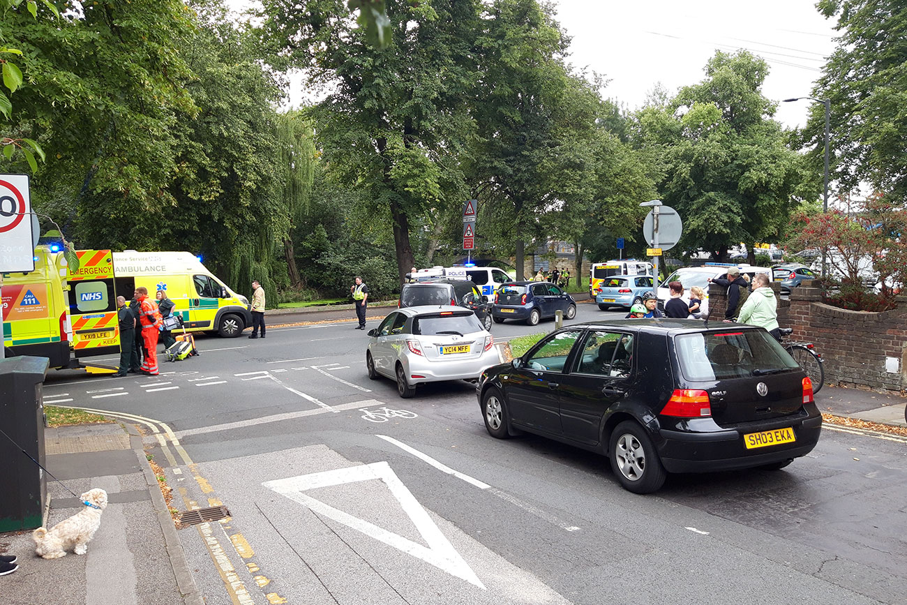 Woman pulled from the river and rushed to hospital