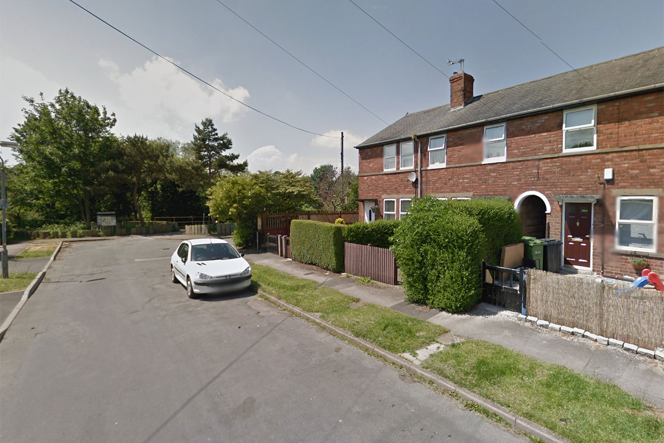 Youth gets stuck on top of a storage container in York