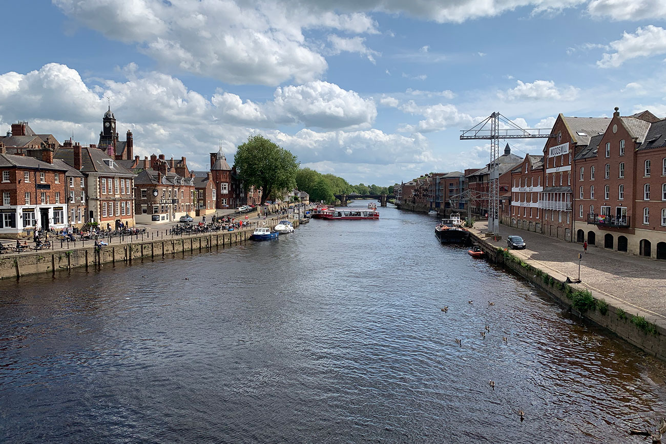 Emergency services called out after man jumps into the river