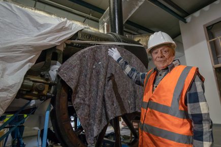 Screen legend David Jason plays rocket man in York as museum makes history