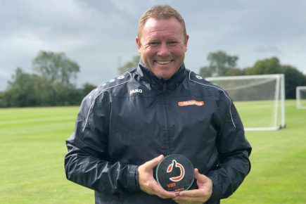 Steve Watson named Manager of the Month after York City FC’s unbeaten August
