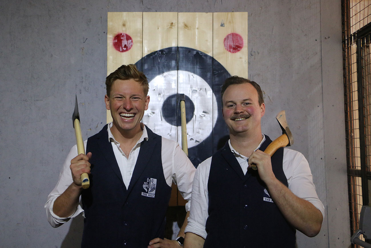 Watch: Inside The Hilt – York’s first indoor axe-throwing venue