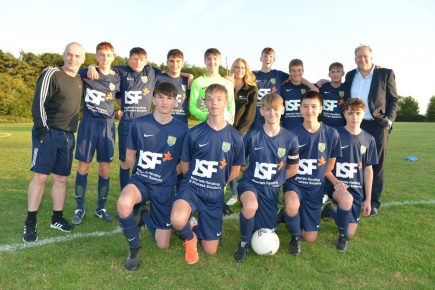 Young York footballers celebrate new sponsorship deal