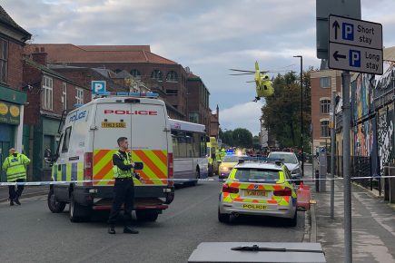 Updated: Child hurt in serious collision in York city centre