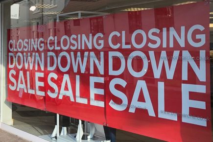 Another closing down sale starts as city centre store prepares to shut