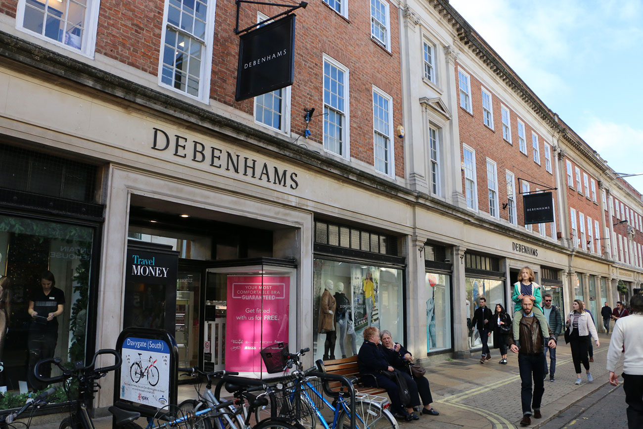 Debenhams to close its York city centre store before Christmas