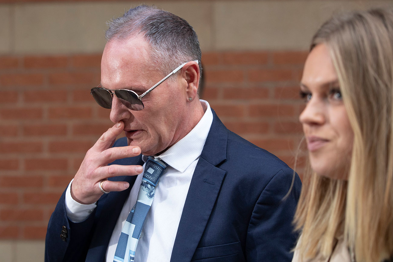 Jurors in sexual assault trial shown pictures of Gascoigne kisses