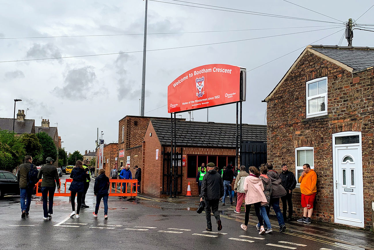 York City targeted by vandals who drive over the club’s training pitches