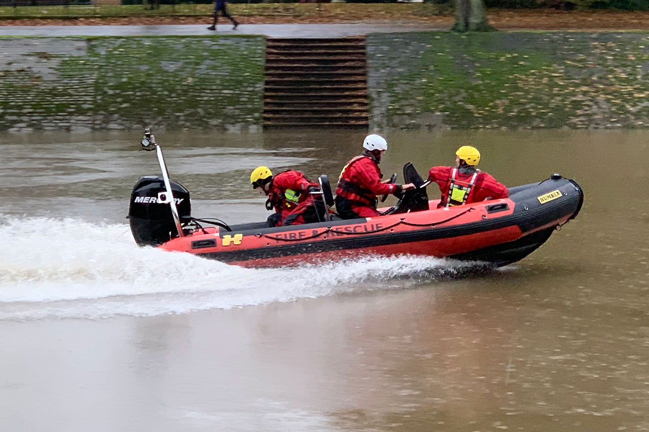 Woman rescued after jumping from a bridge into the river in York