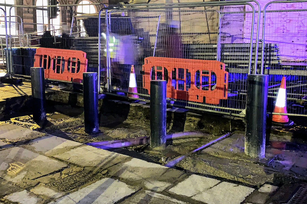 Work to install anti-terror bollards underway in York city centre