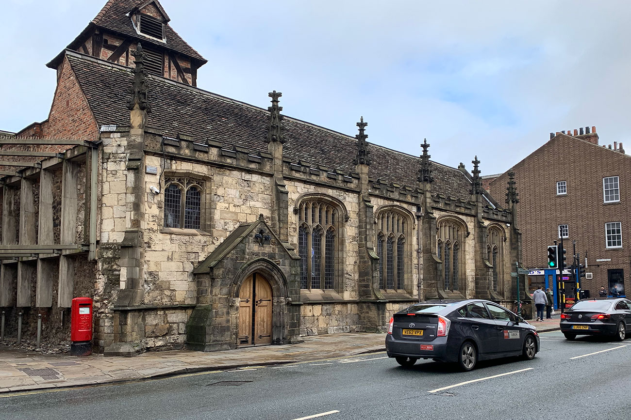 Taxi driver taken to hospital after two-man attack outside York bar
