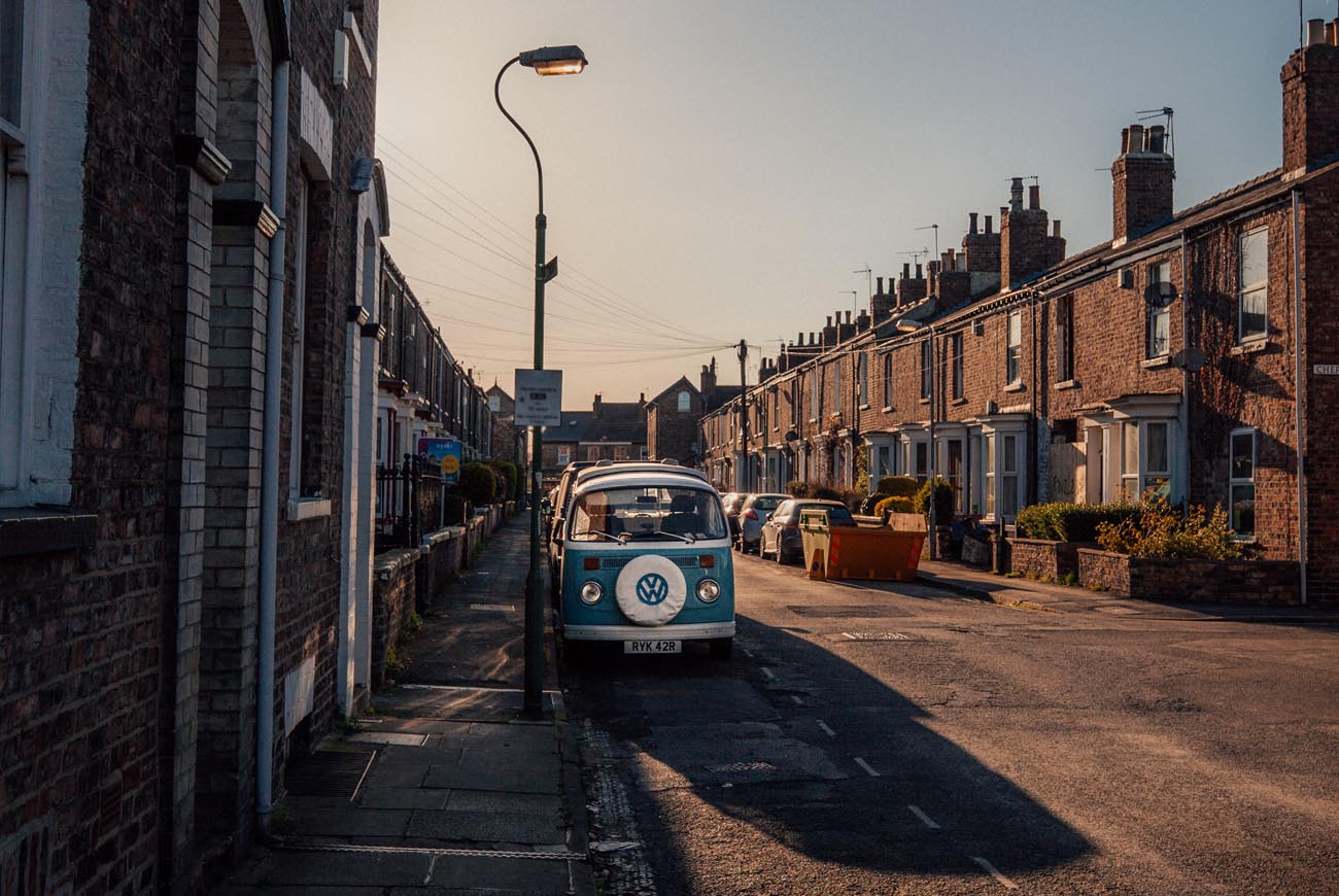 Terrace houses in York Street