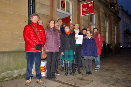 Market traders hand over petition with 1,500 names calling for rethink on ‘unreasonable’ Christmas hours