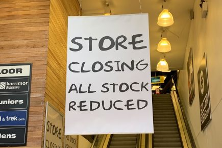 Closing down sale starts ahead of city centre shop swap