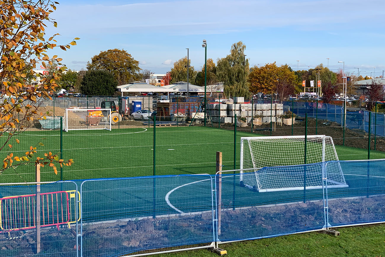 First look: Five-a-side pitches installed at York Stadium