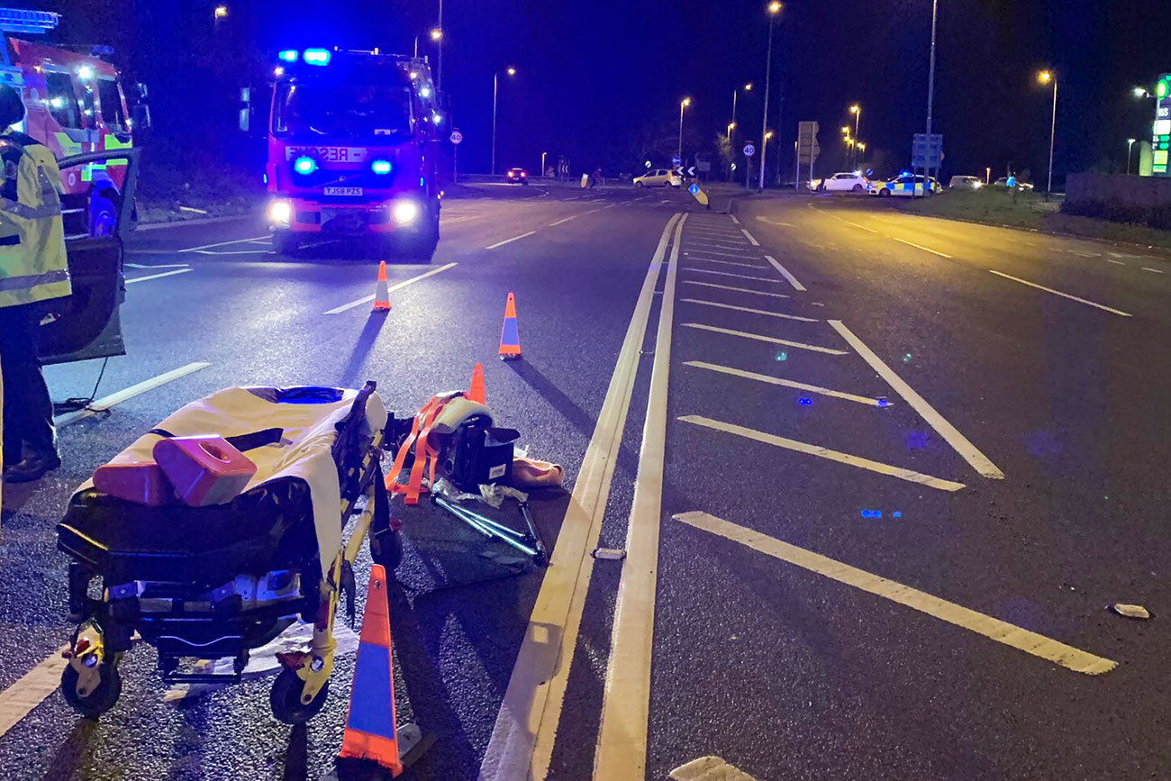 Teenager airlifted to hospital after York crash