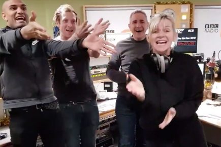Video: BBC star Zoe Ball performs special birthday song and dance for York mum