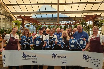 Dean’s Garden Centre raises £16K for York Mind
