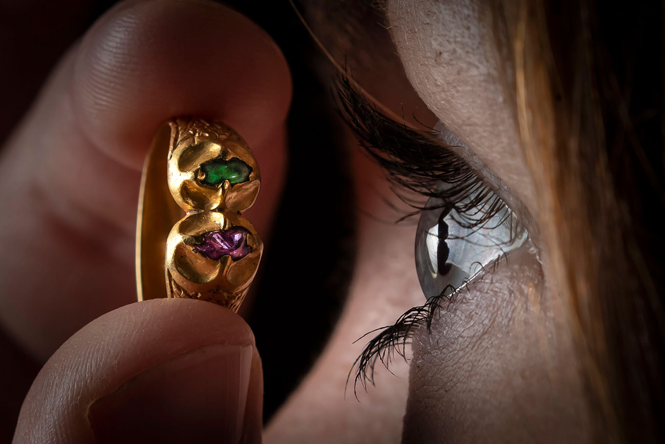 Buried in Fulford for 500 years, this gold ring could have belonged to royalty