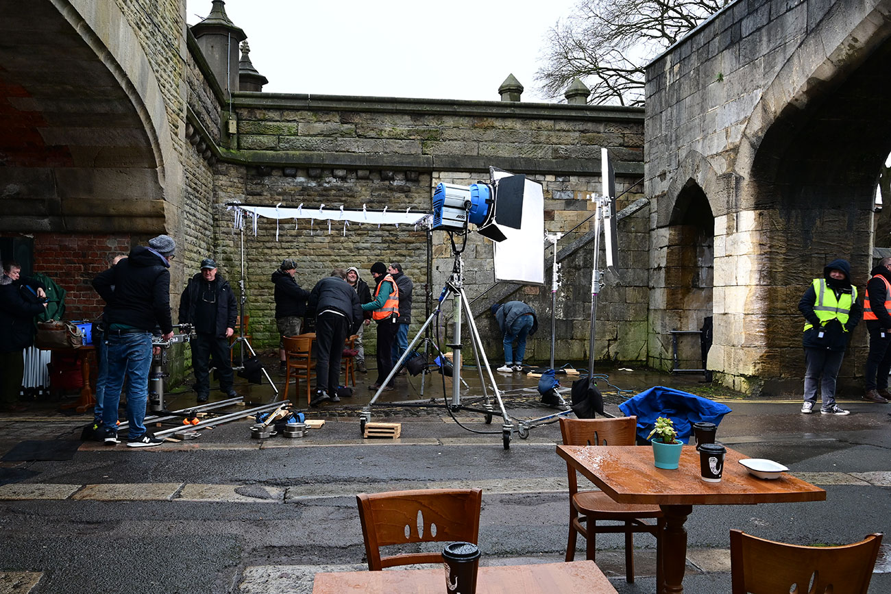 Filmmakers return to York – and turn rain into sunshine!