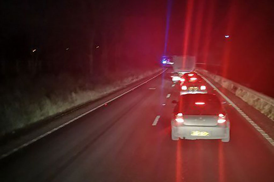 Pedestrian dies in accident on A64 near York