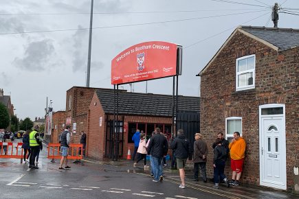 York City prepare Bootham Crescent to welcome back fans