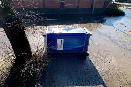 Pictures: As York river levels fall, the mess left behind is slowly revealed