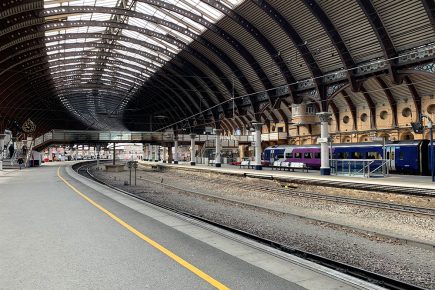 Watch: York Station turns into a ‘ghost town’ as coronavirus takes hold