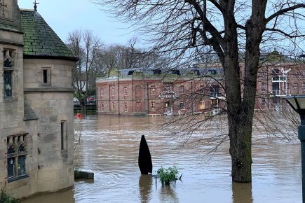 Pictures: York defences hold as city faces anxious wait for peak river levels