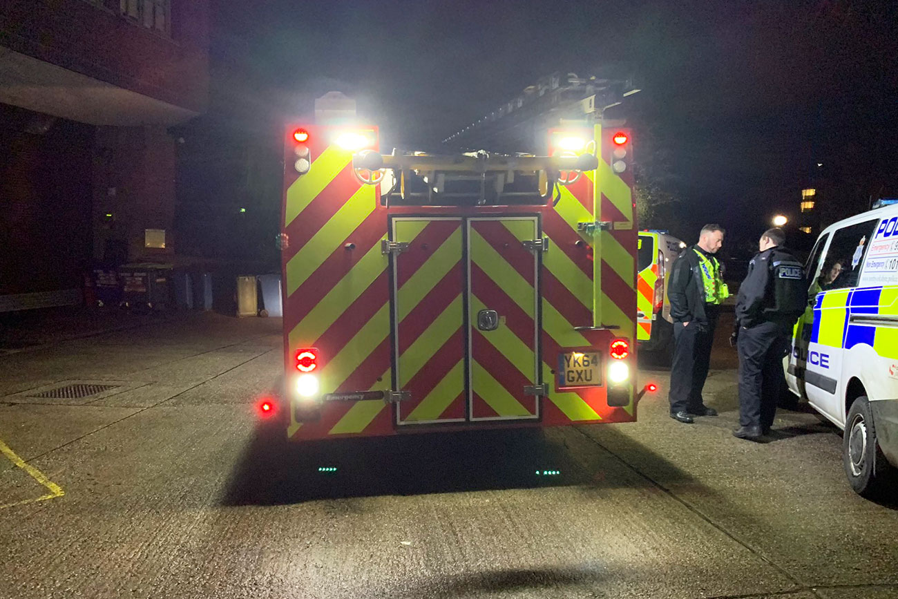 Police and fire crews rescue man from the river in York