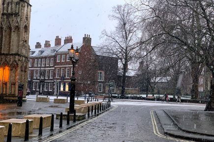 Pictures: First snow of the year in York