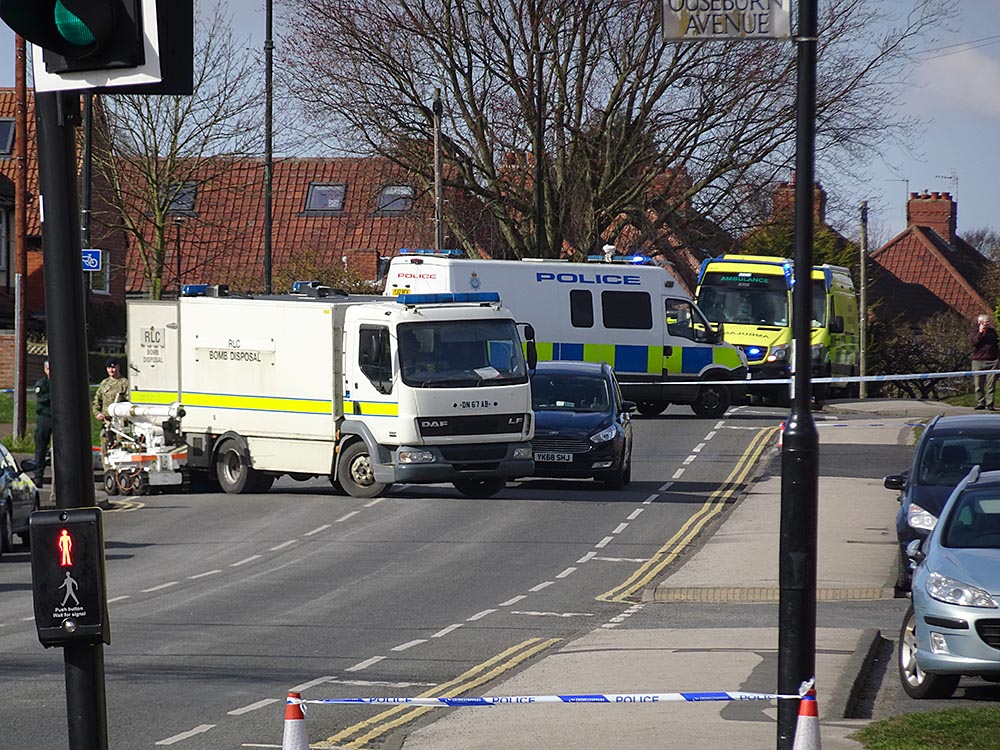 Updated: York man arrested by anti-terror police – sparking bomb alert