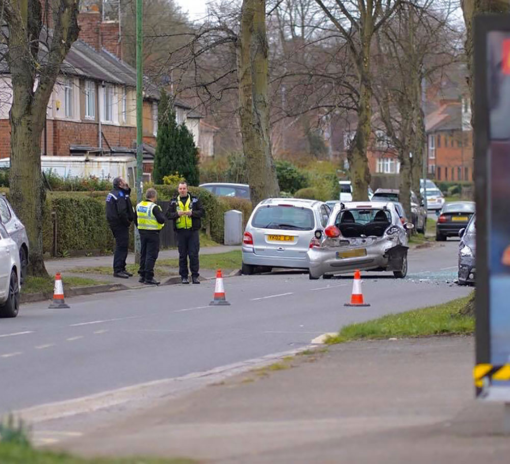 Video: Crash closes York road
