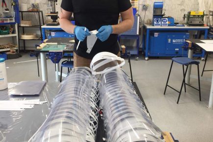 ‘Overwhelming and fantastic’ – York teacher makes visors in his classroom for NHS staff