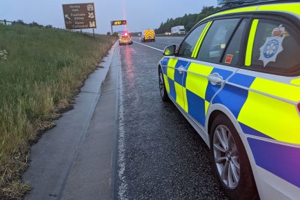Man arrested and two hurt after serious crash on the A1 in North Yorkshire