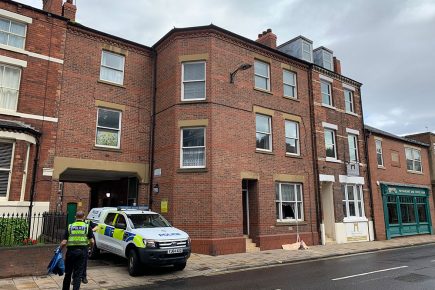 Arson attack on York city centre home