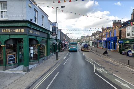 Main York road to go one-way to help pedestrians and cyclists