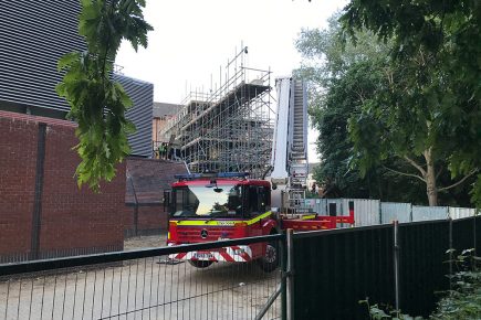 Emergency services called to an incident at the Foss Barrier in York
