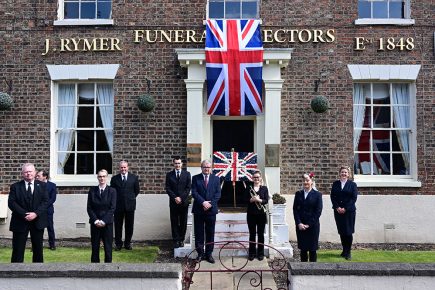 Watch: York funeral director sounds the Last Post in unique VE Day tribute
