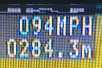 Police clock drivers at 94mph on the A64