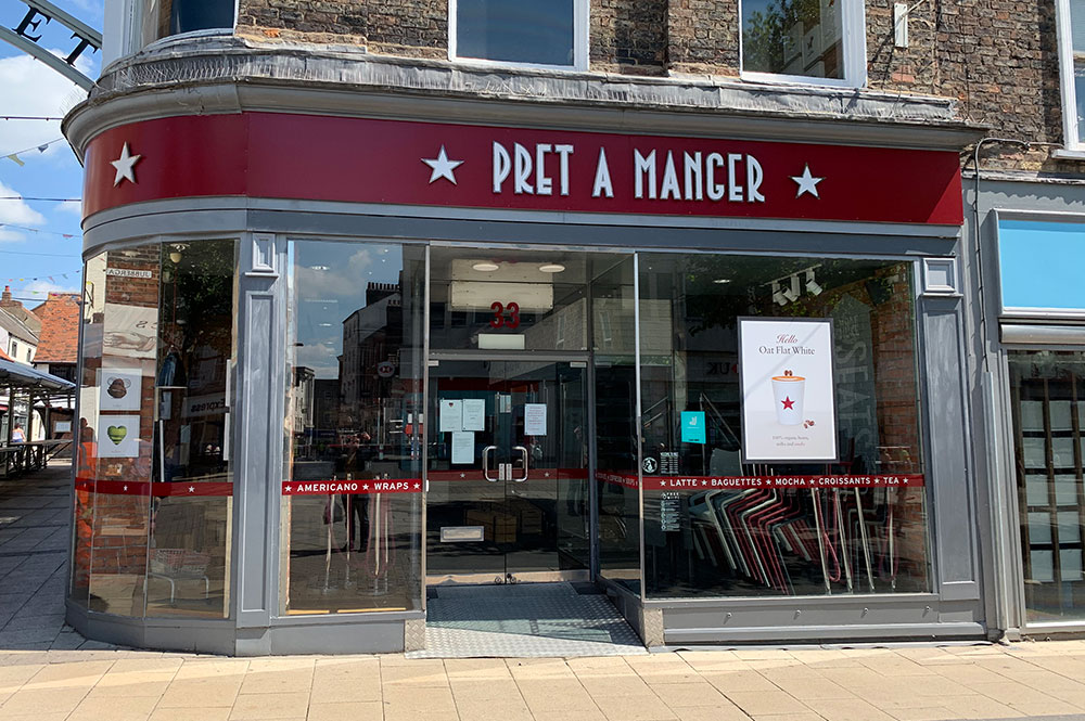 Pret reveals when its York city centre shop will reopen