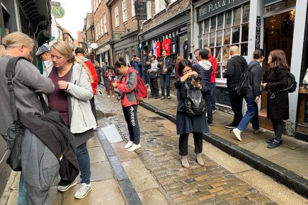 A campaign to attract UK visitors to York is on its way – as overseas tourists stay away