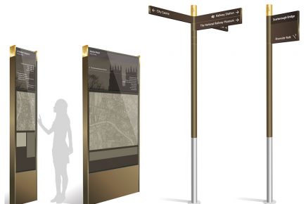 Here’s what will replace York’s fingerpost signs
