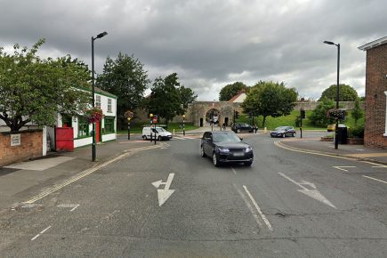 Young couple suffer multiple facial cuts after being attacked in their car