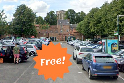 There’s FREE parking in York for the next two months. Here’s where
