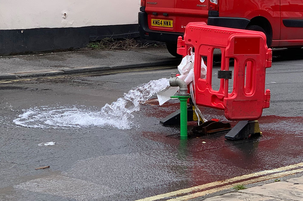 Updated: Gillygate to stay closed all day – but the water is back on